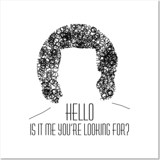 Lionel Richie Shirt - Hello, is it me you are looking for? Posters and Art